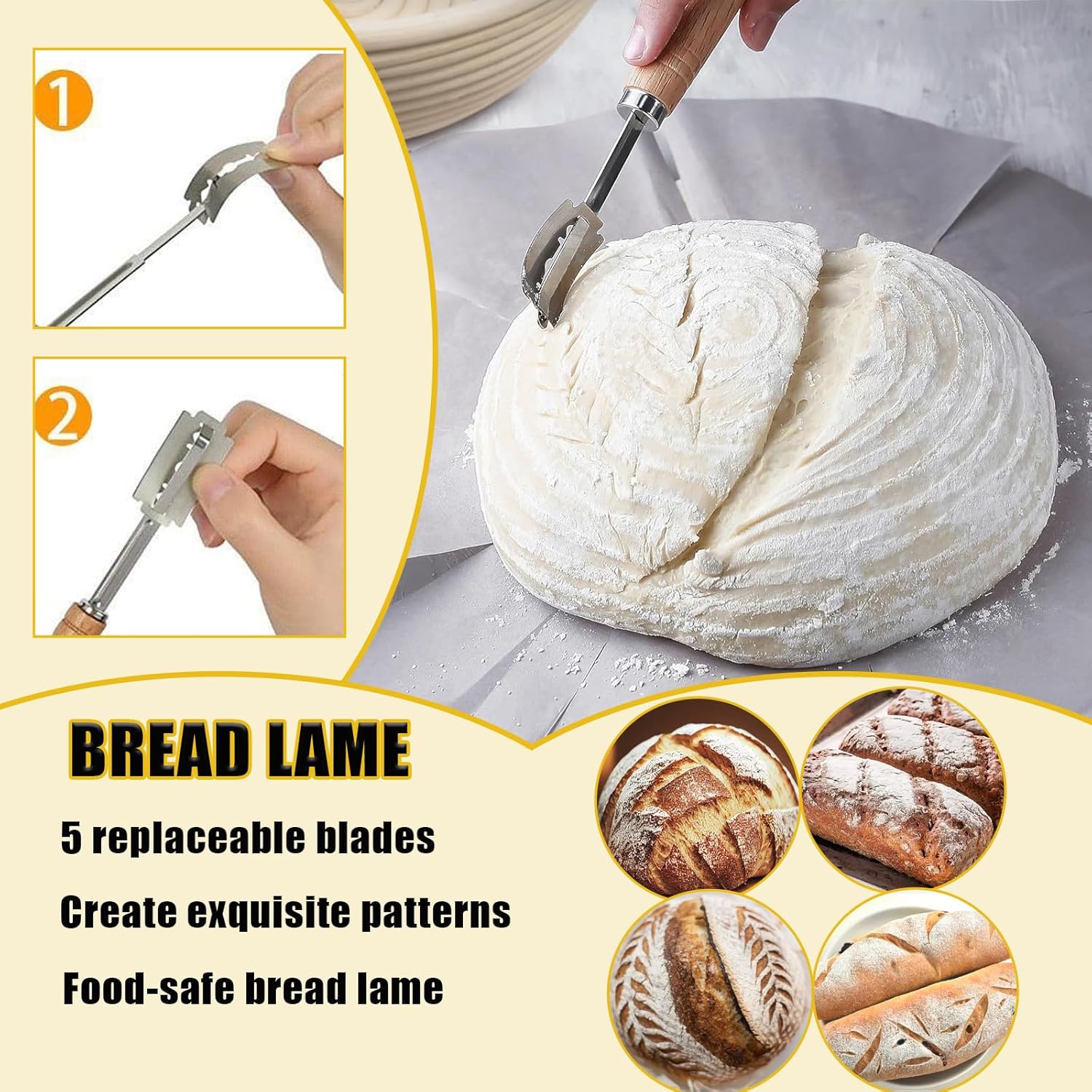 อุปกรณ์ทำขนมปังซาวโดว์ รวมถึงแ - Danish Pancake Pan บทวิจารณ์และราคา